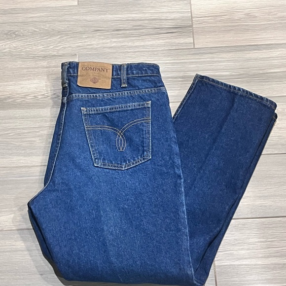 Vintage GWG Men’s Jeans (Great Western Garment) Straight Leg Denim Sz 38x30 HTF - Picture 1 of 9